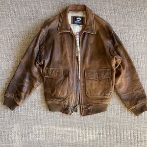 Vintage (1990) Classic Pilot’s “Flight” Jacket